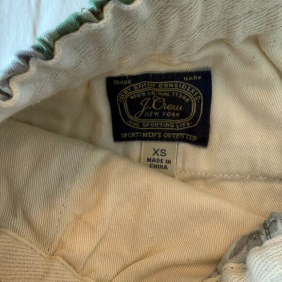 J. Crew Drawstring Patterned Shorts - Picture 2 of 3